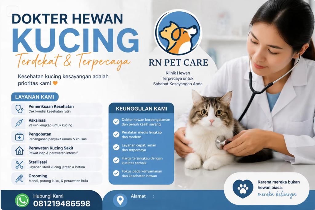 Klinik dokter kucing 24 jam