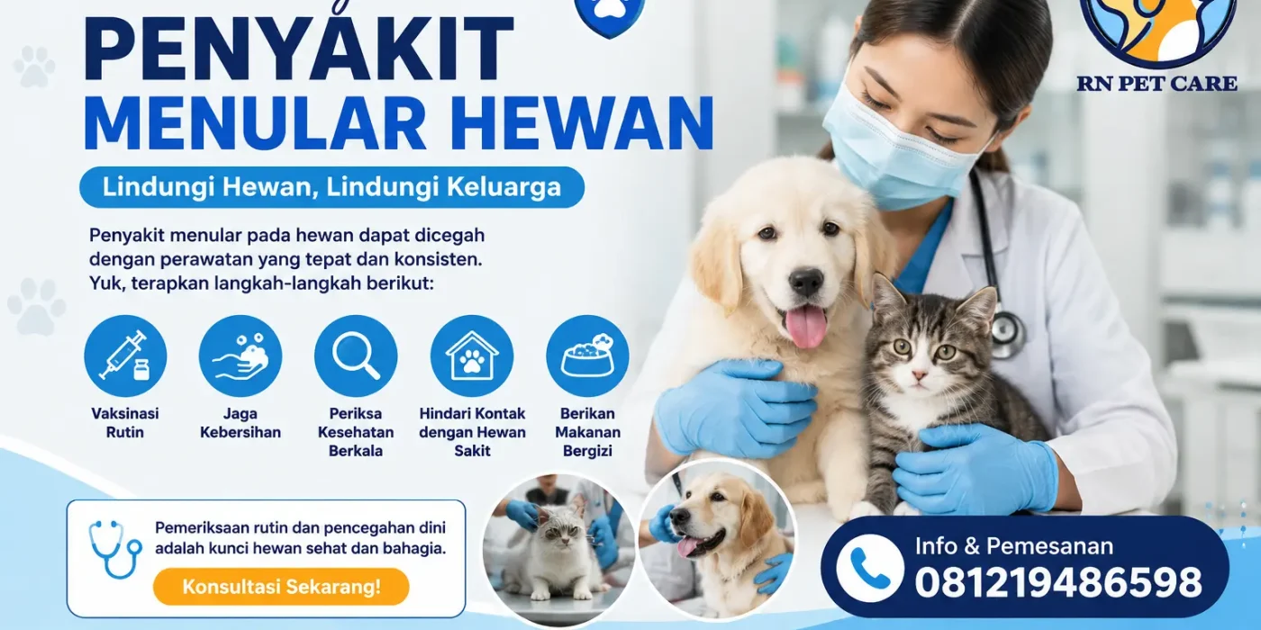 Cara Mencegah Penyakit Menular Hewan