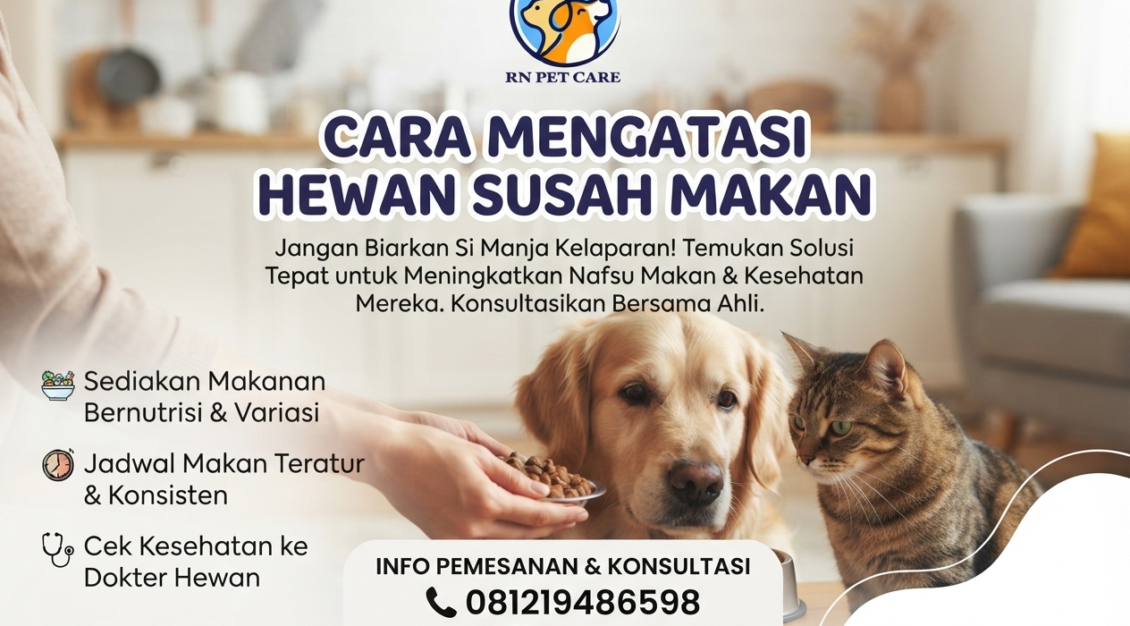 Cara Mengatasi Hewan Susah Makan