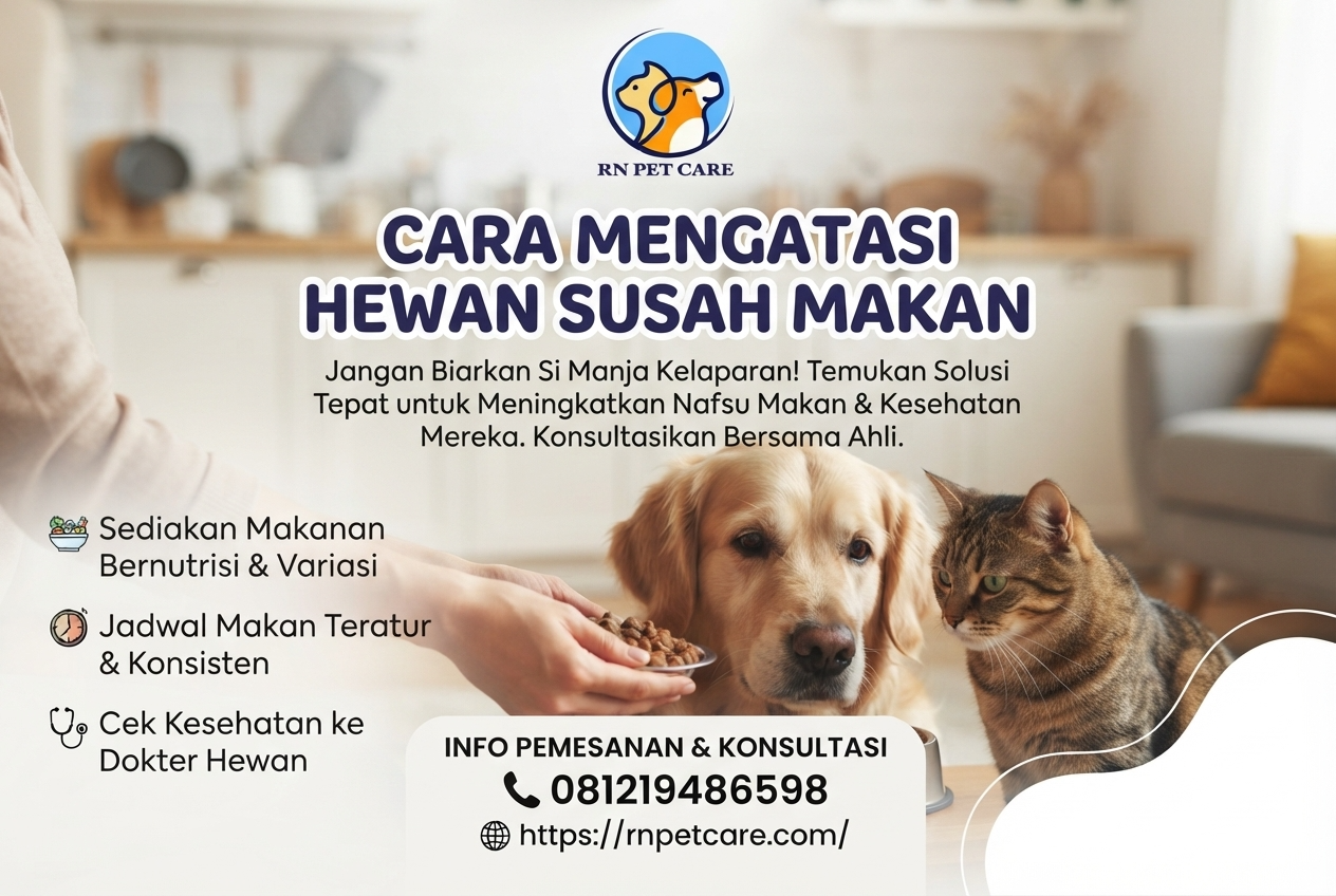 Cara Mengatasi Hewan Susah Makan
