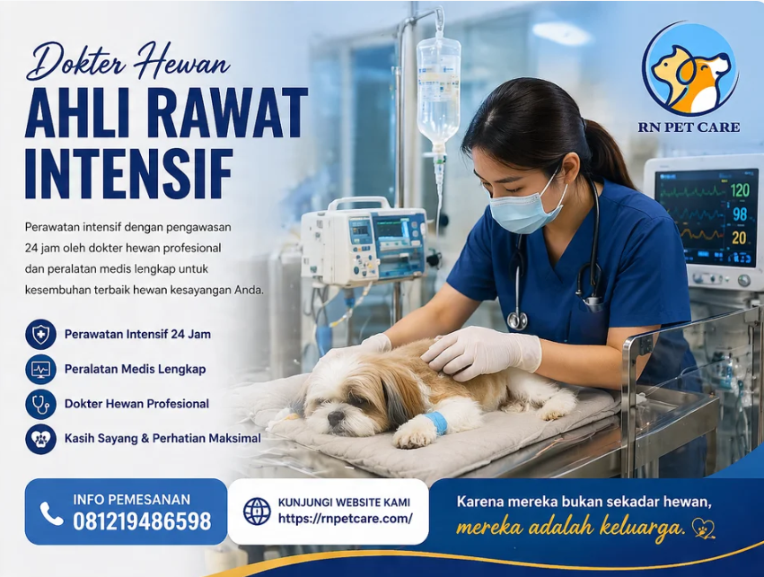 Dokter Hewan Ahli Rawat Intensif