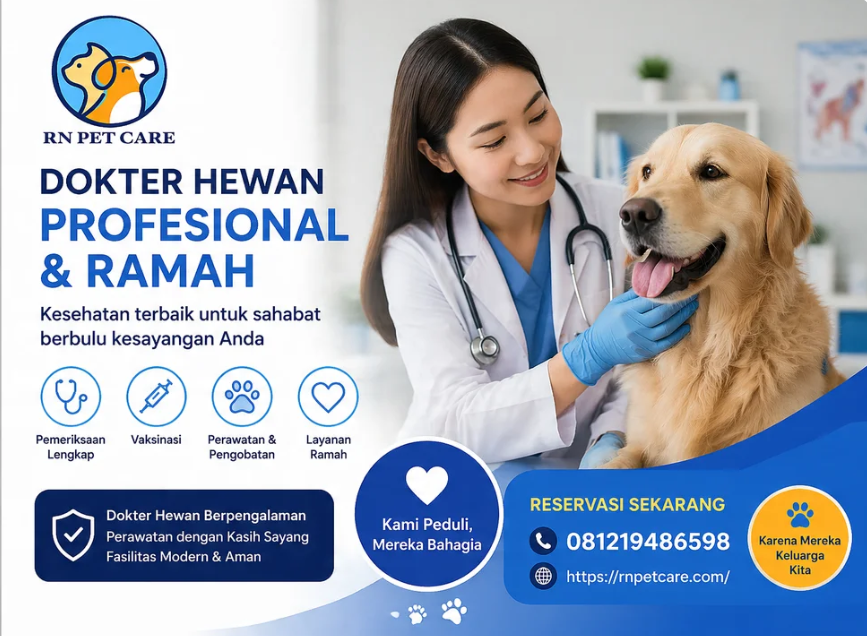 Dokter Hewan Profesional dan Ramah