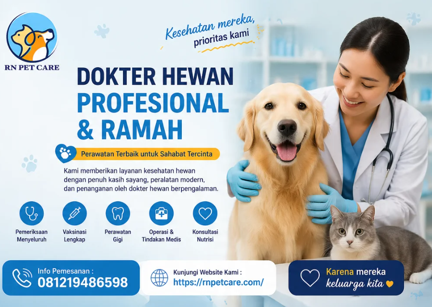 Dokter Hewan Profesional dan Ramah