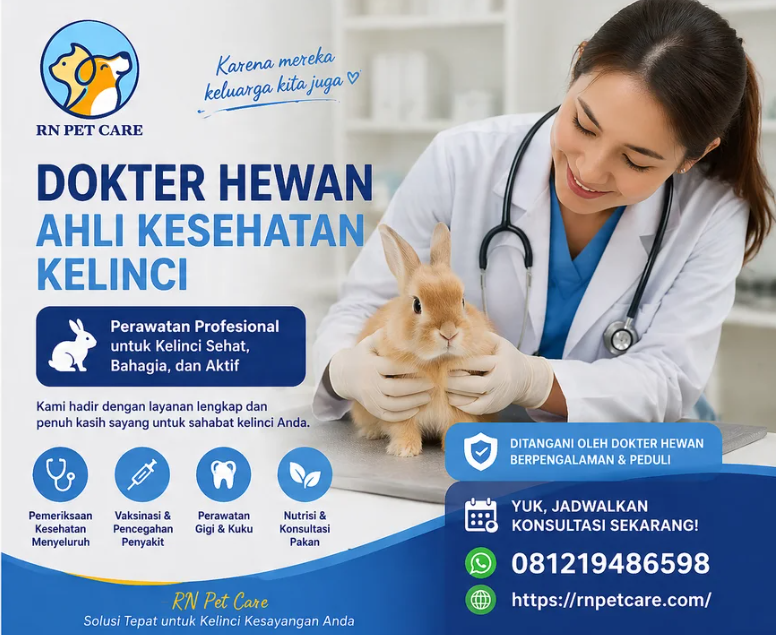Dokter Hewan Ahli Kesehatan Kelinci