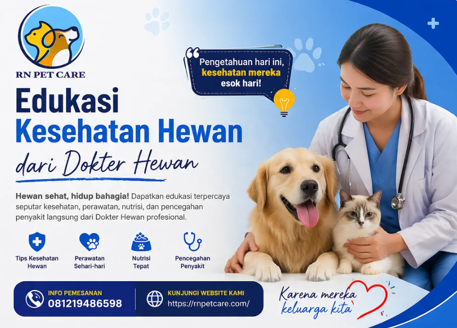 Edukasi Kesehatan Hewan dari Dokter Hewan