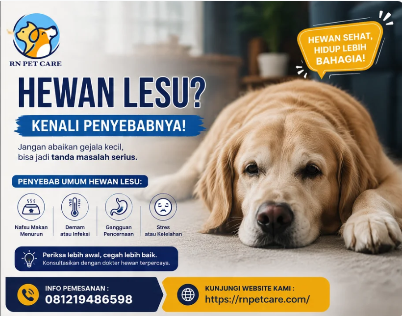 Hewan Lesu Kenali Penyebabnya