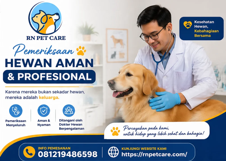 Pemeriksaan Hewan Aman dan Profesional