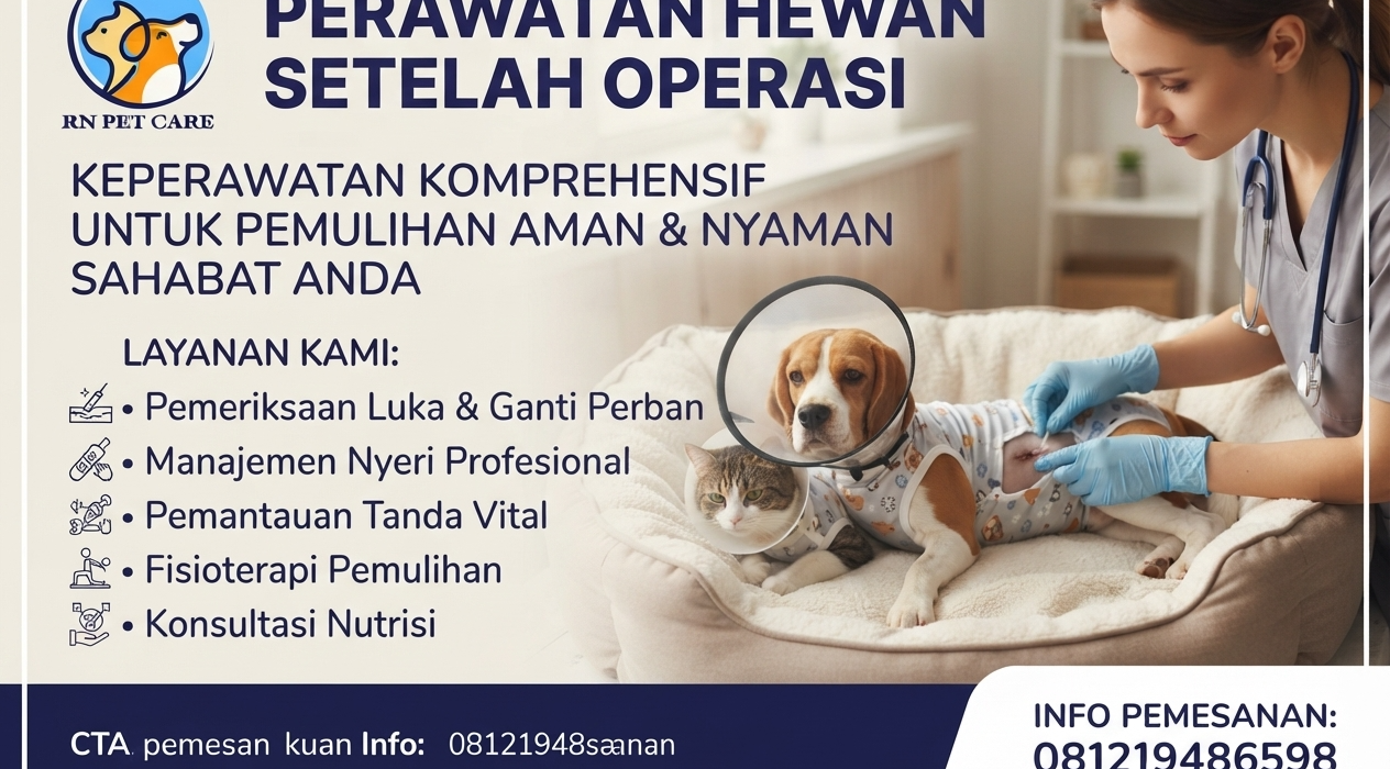 Perawatan Hewan Setelah Operasi