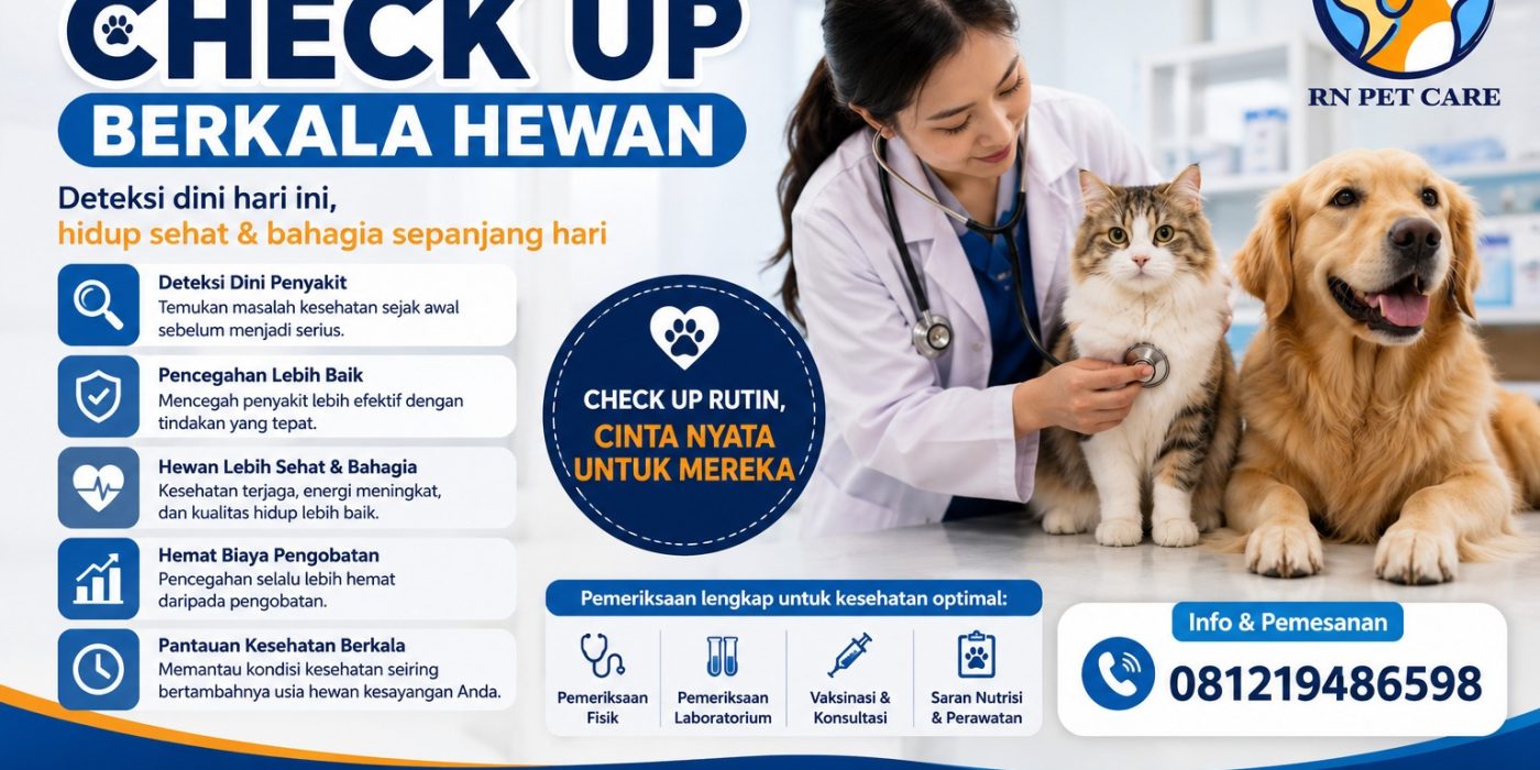 Manfaat Check Up Berkala Hewan