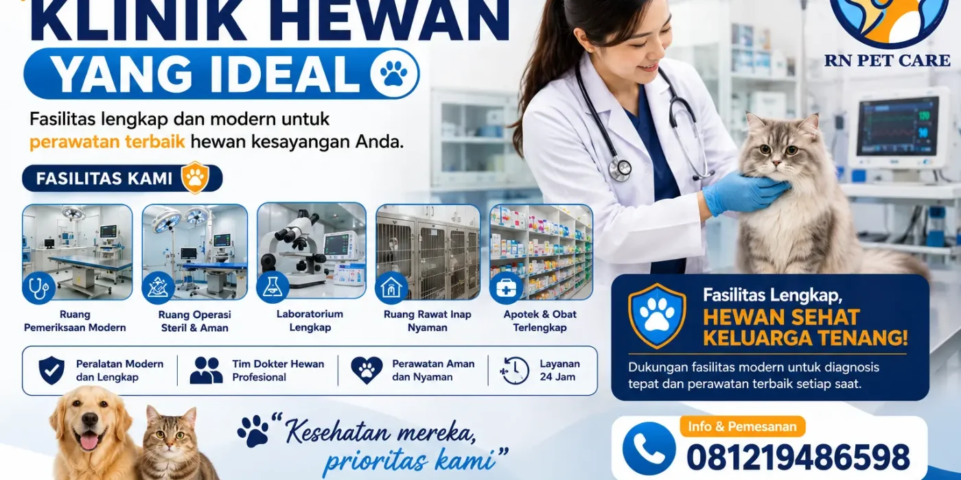 Fasilitas Klinik Hewan yang Ideal
