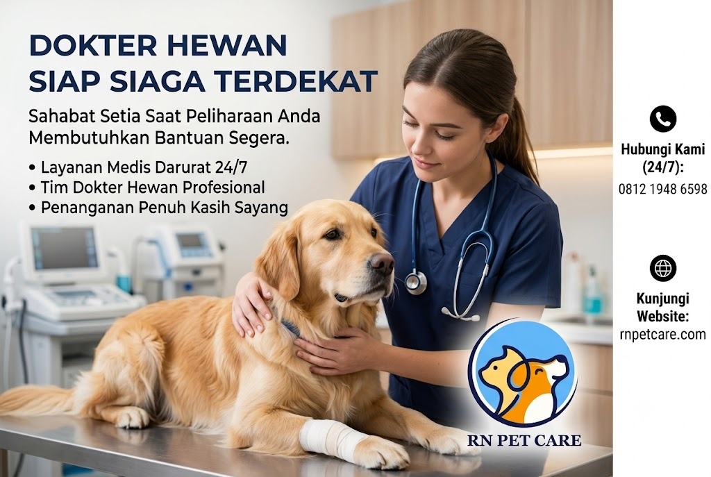 Dokter Hewan Siap Siaga Terdekat