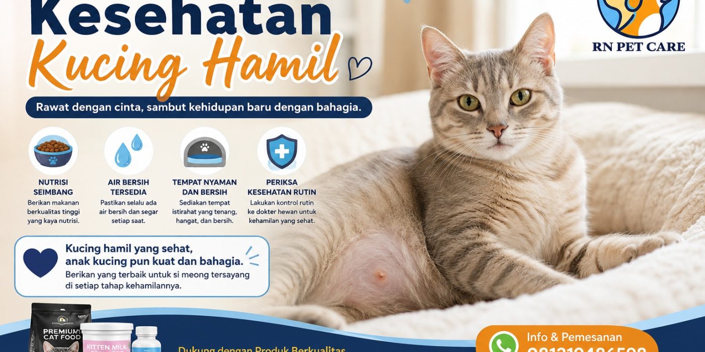 Cara Merawat Kesehatan Kucing Hamil