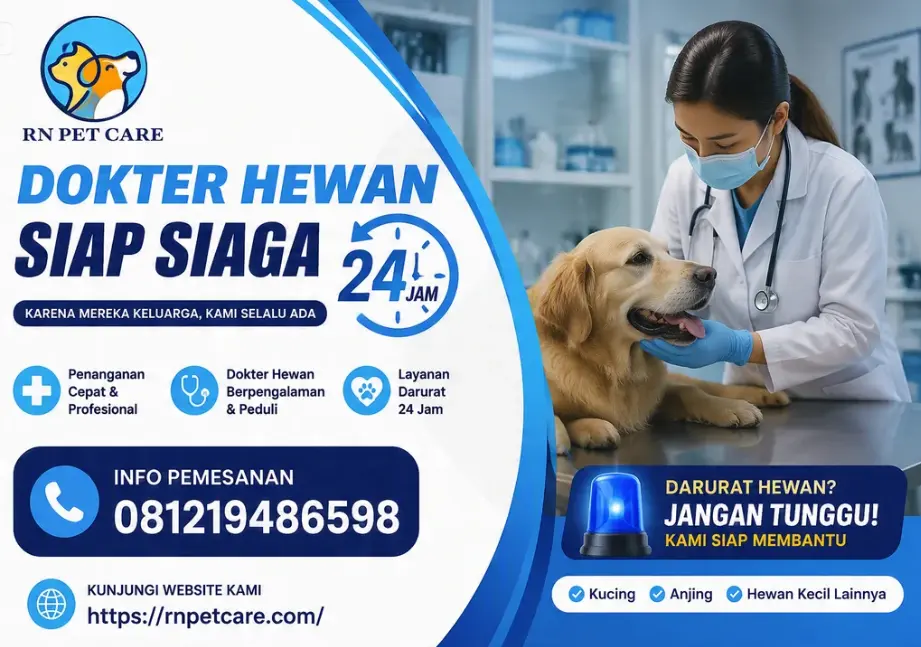 Dokter Hewan Siap Siaga 24jam