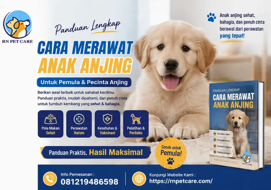 Panduan Cara Merawat Anak Anjing