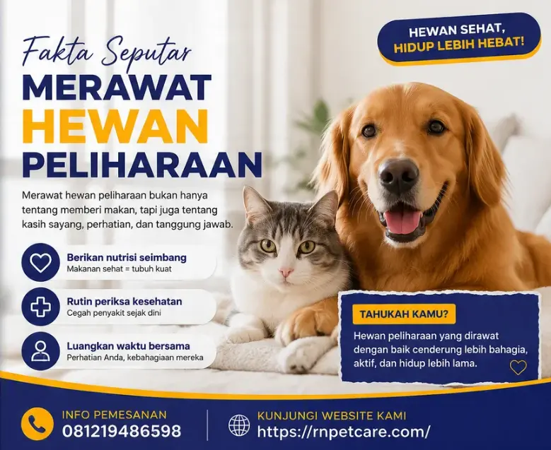 Fakta Seputar Merawat Hewan Peliharaan