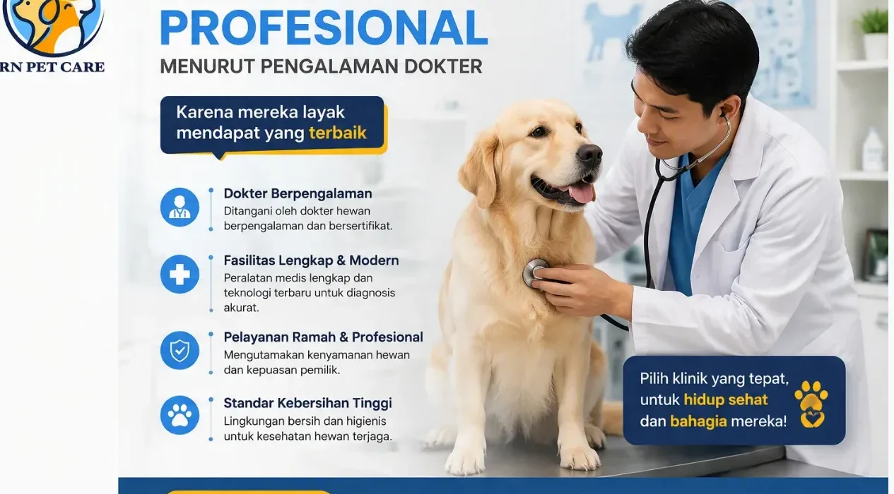 Ciri Klinik Hewan Profesional Menurut