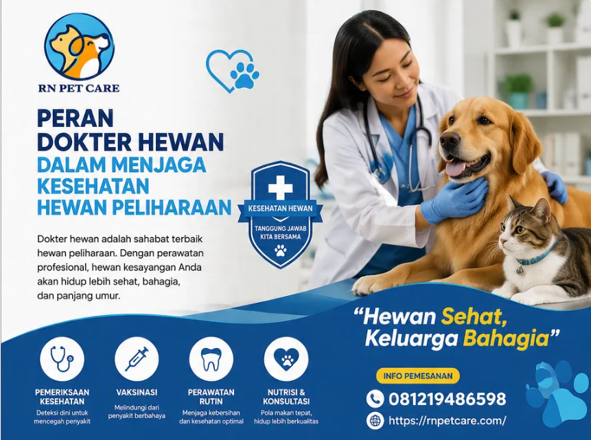 Peran Dokter Hewan dalam Menjaga Kesehatan Hewan Peliharaan