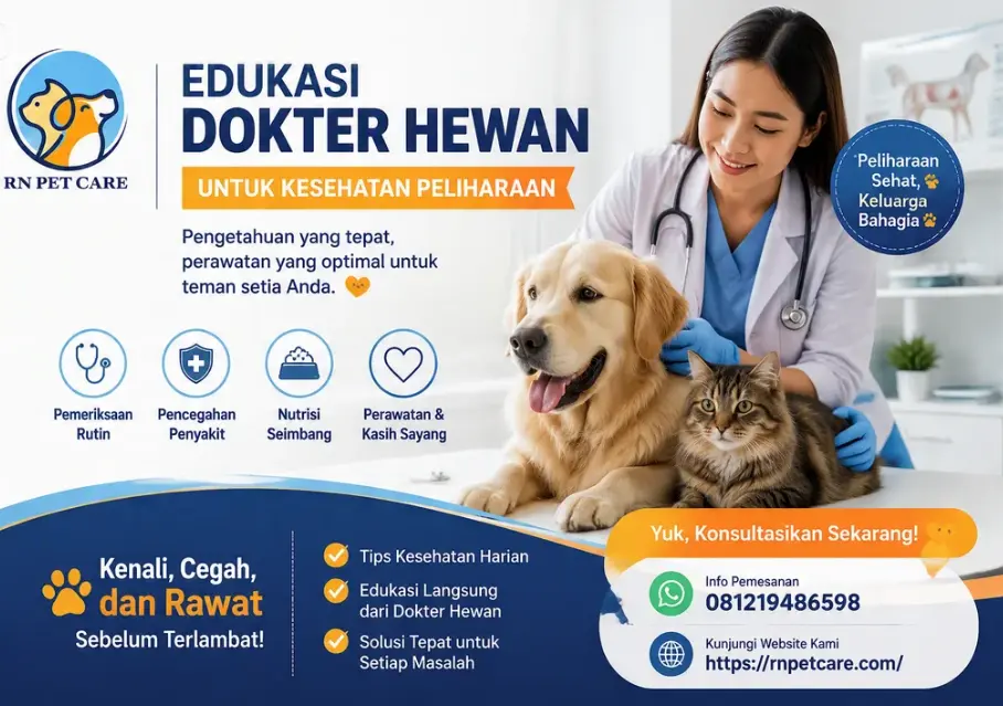 Edukasi Dokter Hewan untuk Kesehatan Peliharaan