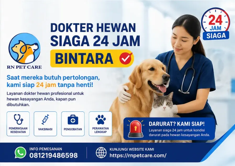 Dokter Hewan Siaga 24 jam Bintara