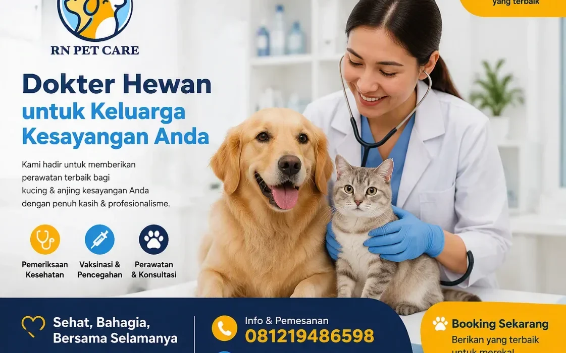 Dokter Hewan untuk Kucing dan Anjing