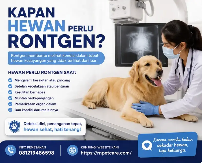 Kapan Hewan Perlu Rontgen