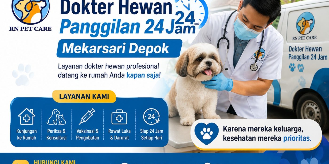 Dokter Hewan Panggilan 24 jam Mekarsari Depok