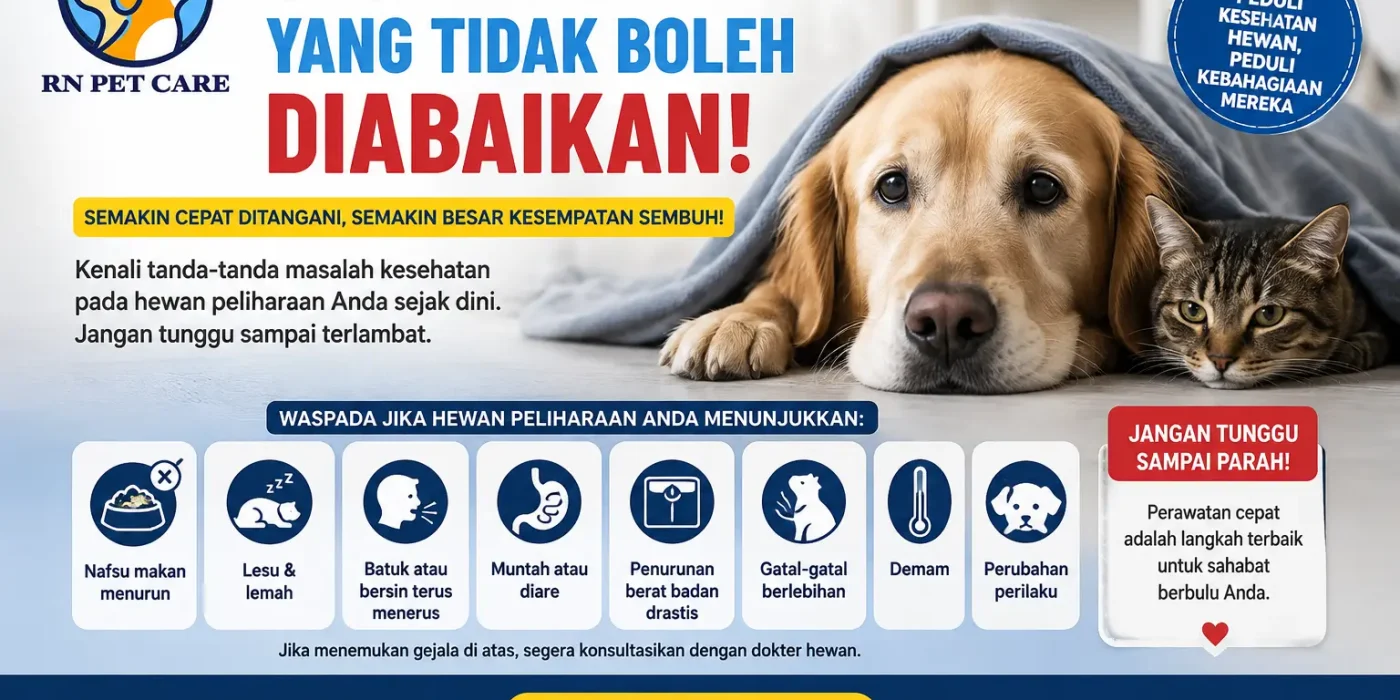 Gejala Hewan yang Tidak Boleh Diabaikan