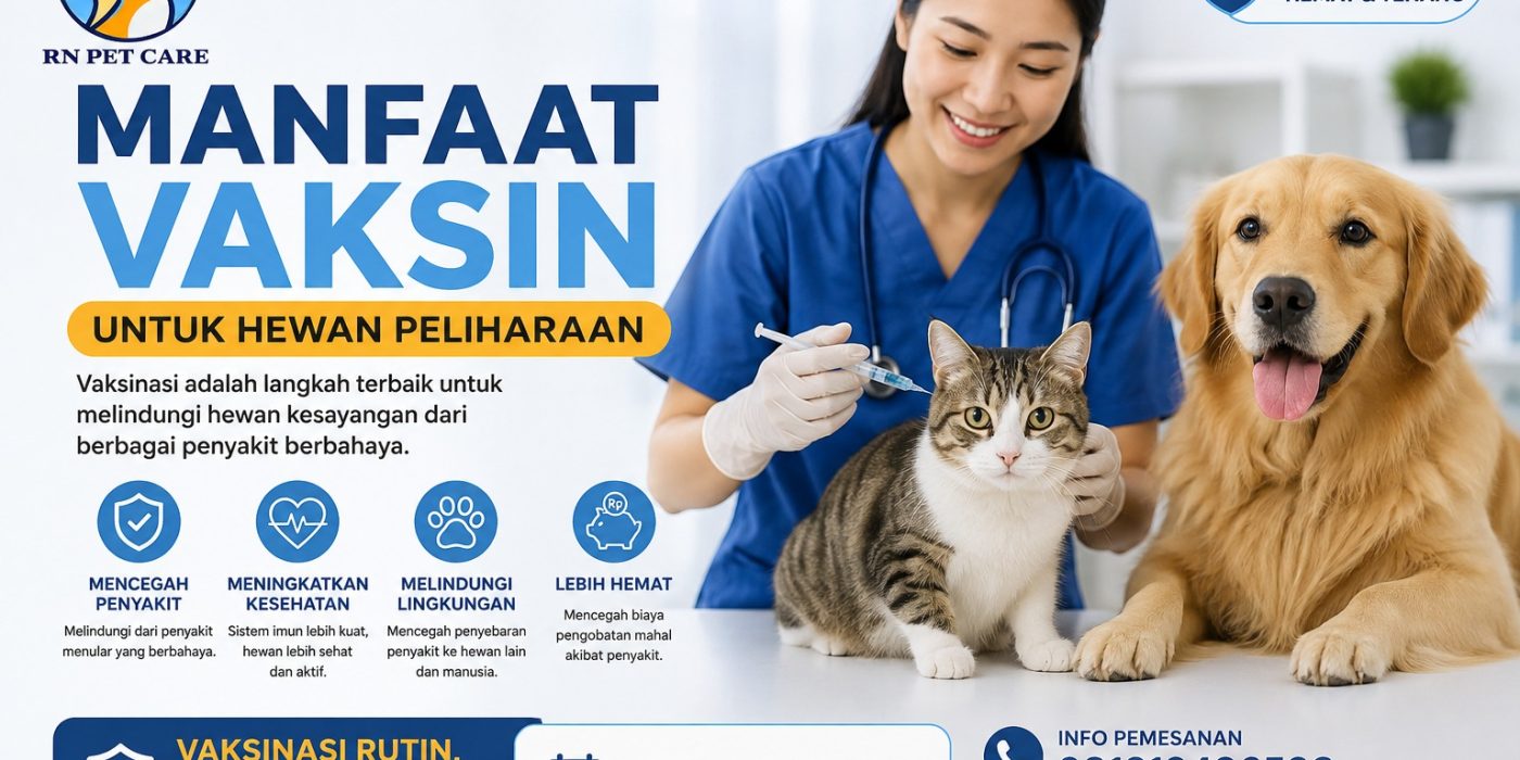 Manfaat Vaksin untuk Hewan Peliharaan