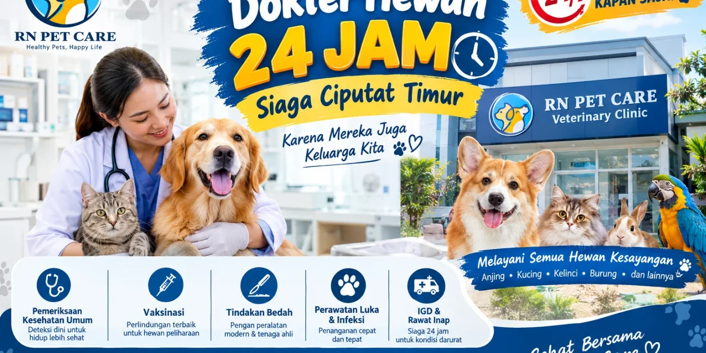 Dokter Hewan 24 Jam Siaga Ciputat Timur
