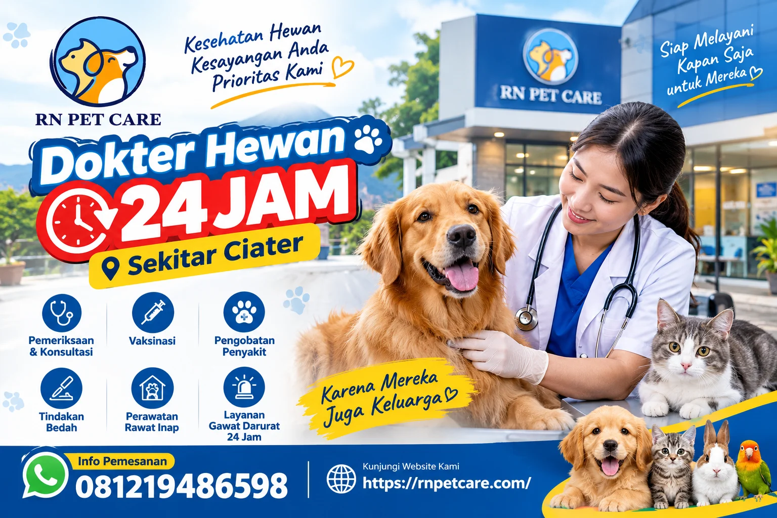 Dokter Hewan 24 jam Sekitar Ciater