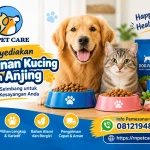 Menyediakan Makanan Kucing dan Anjing