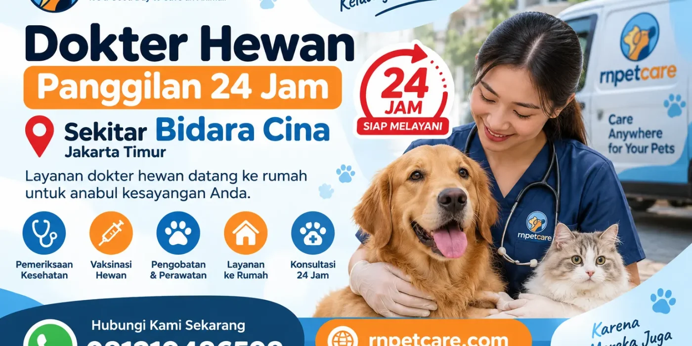 Dokter Hewan Panggilan 24 Jam sekitar Bidara Cina