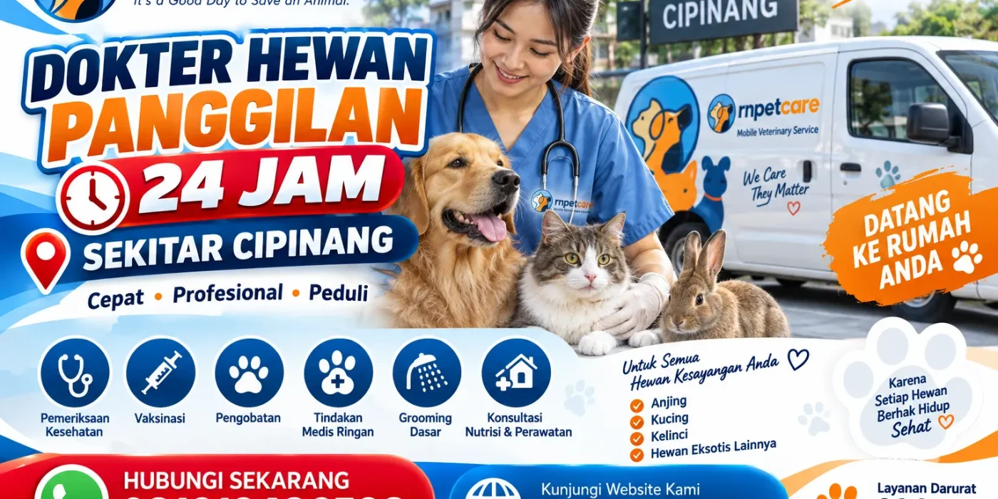 Dokter Hewan Panggilan 24 Jam sekitar Cipinang
