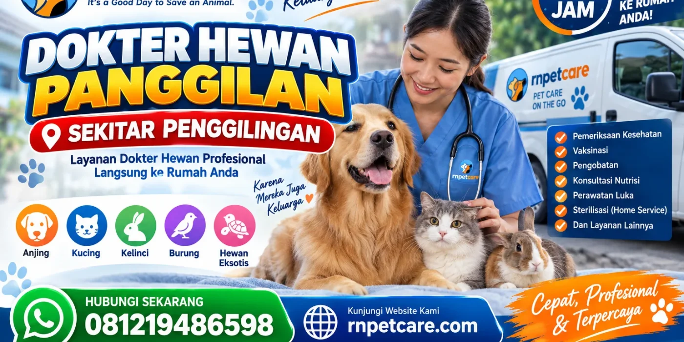 Dokter Hewan Panggilan 24 Jam sekitar Penggilingan