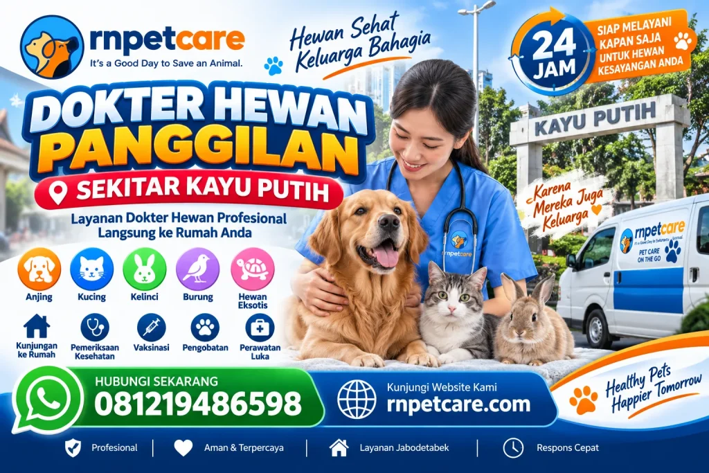 Dokter Hewan Panggilan 24 Jam sekitar Kayu Putih