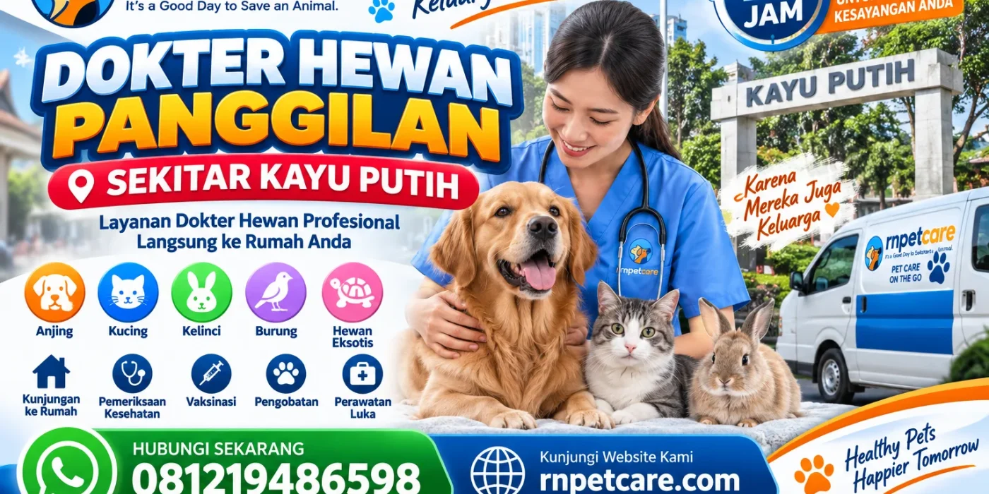 Dokter Hewan Panggilan 24 Jam sekitar Kayu Putih