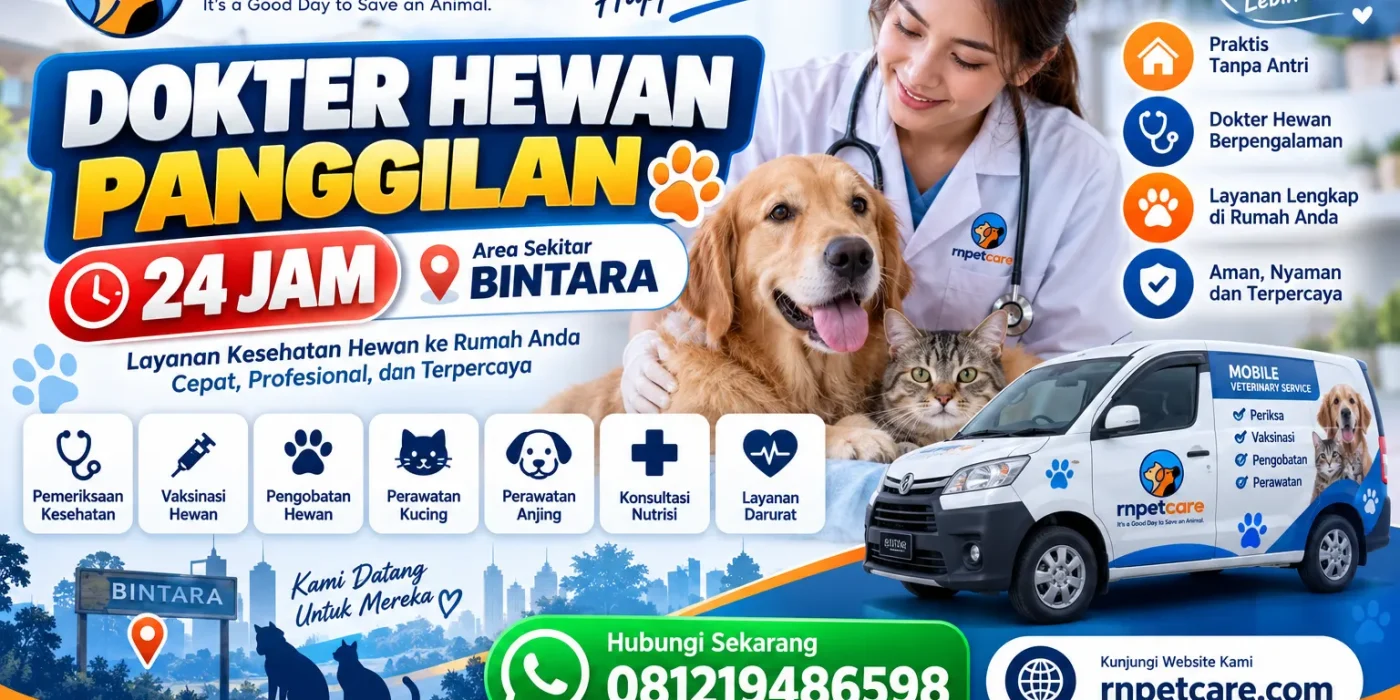 Dokter Hewan Panggilan 24 Jam sekitar Bintara