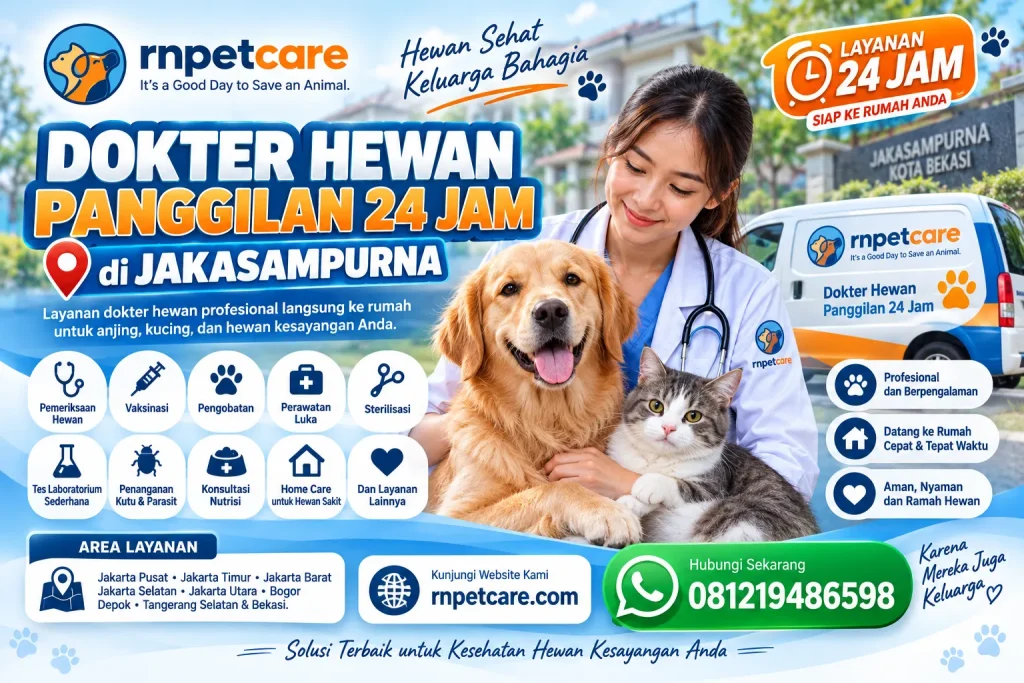 Dokter Hewan Panggilan 24 Jam sekitar Jakasampurna