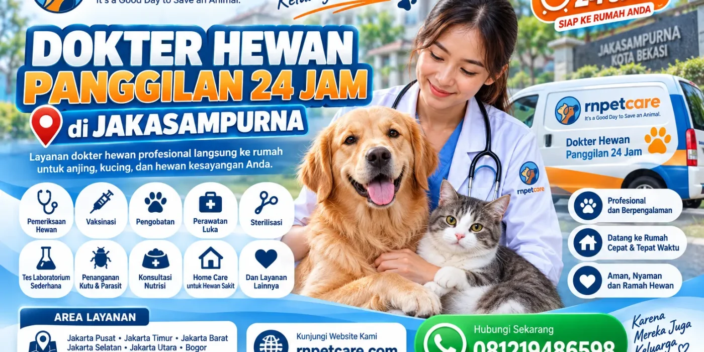 Dokter Hewan Panggilan 24 Jam sekitar Jakasampurna