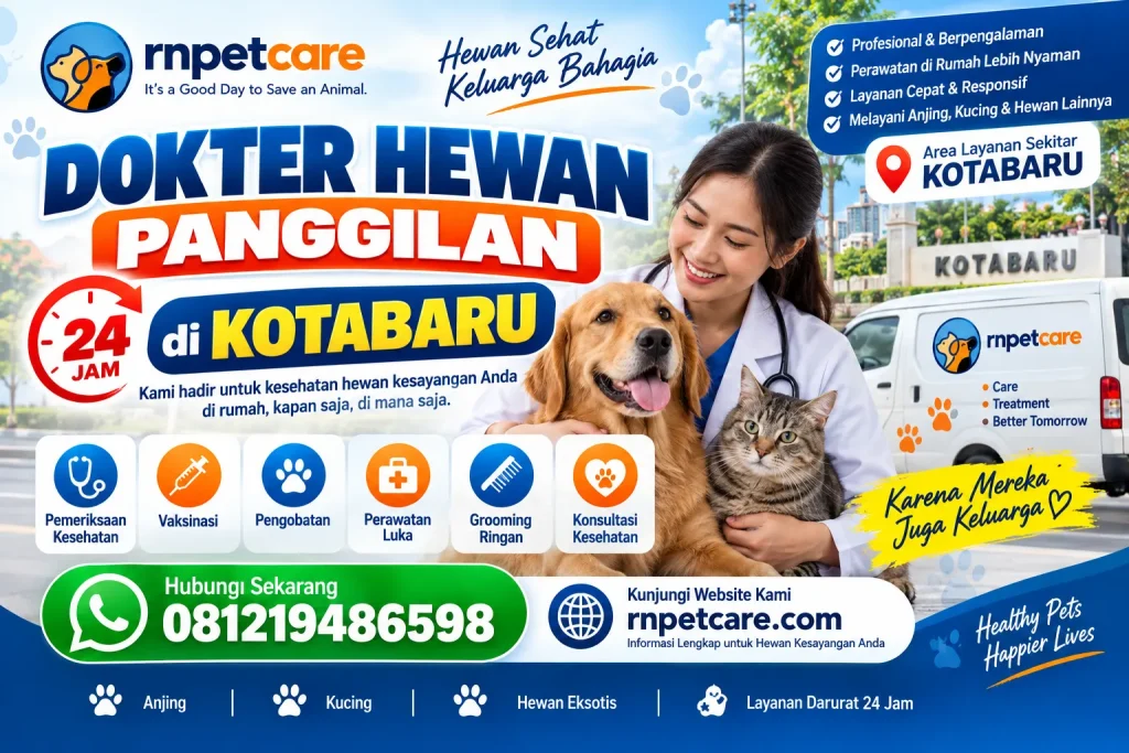 Dokter Hewan Panggilan 24 Jam sekitar Kotabaru