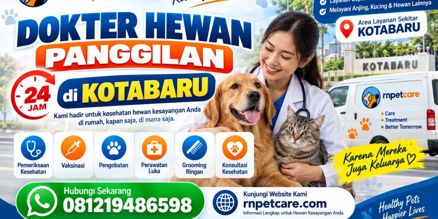 Dokter Hewan Panggilan 24 Jam sekitar Kotabaru
