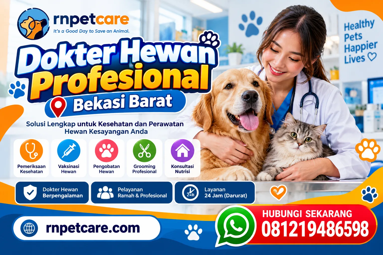 Dokter Hewan Profesional Bekasi Barat