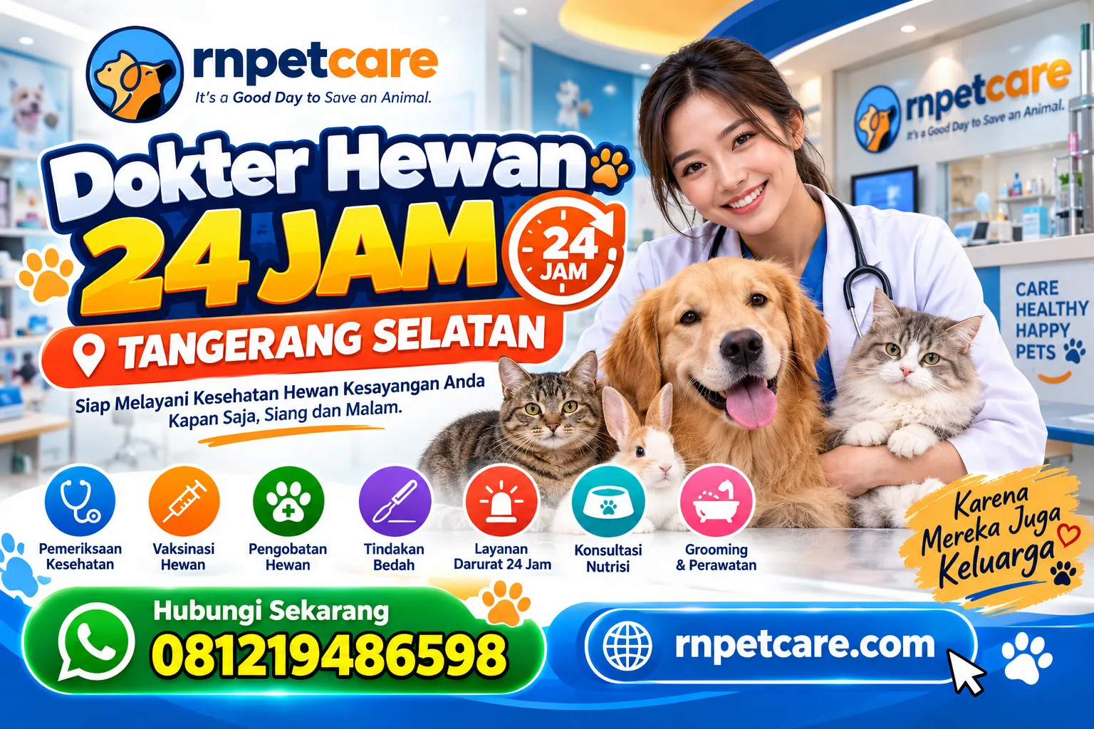 Dokter Hewan 24 jam Tangerang Selatan