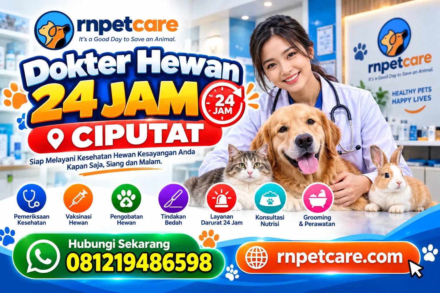 Dokter Hewan 24 jam Ciputat