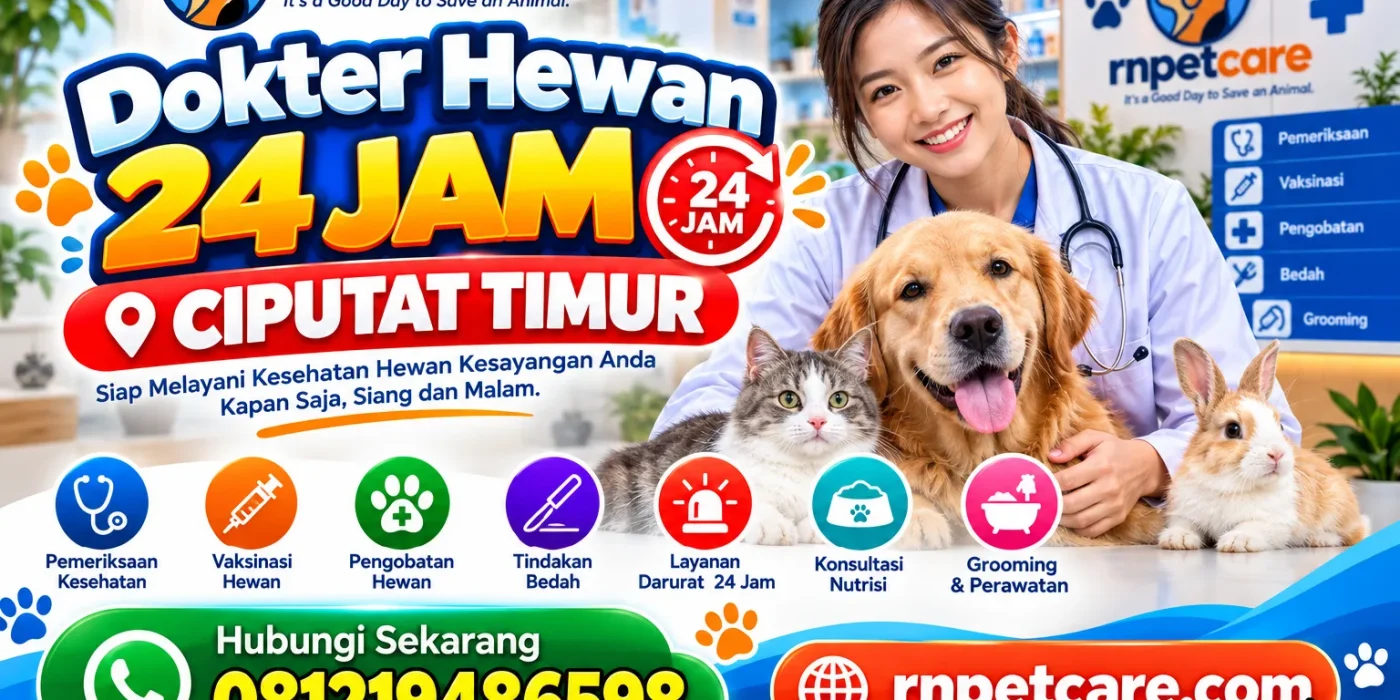Dokter Hewan 24 jam Ciputat Timur