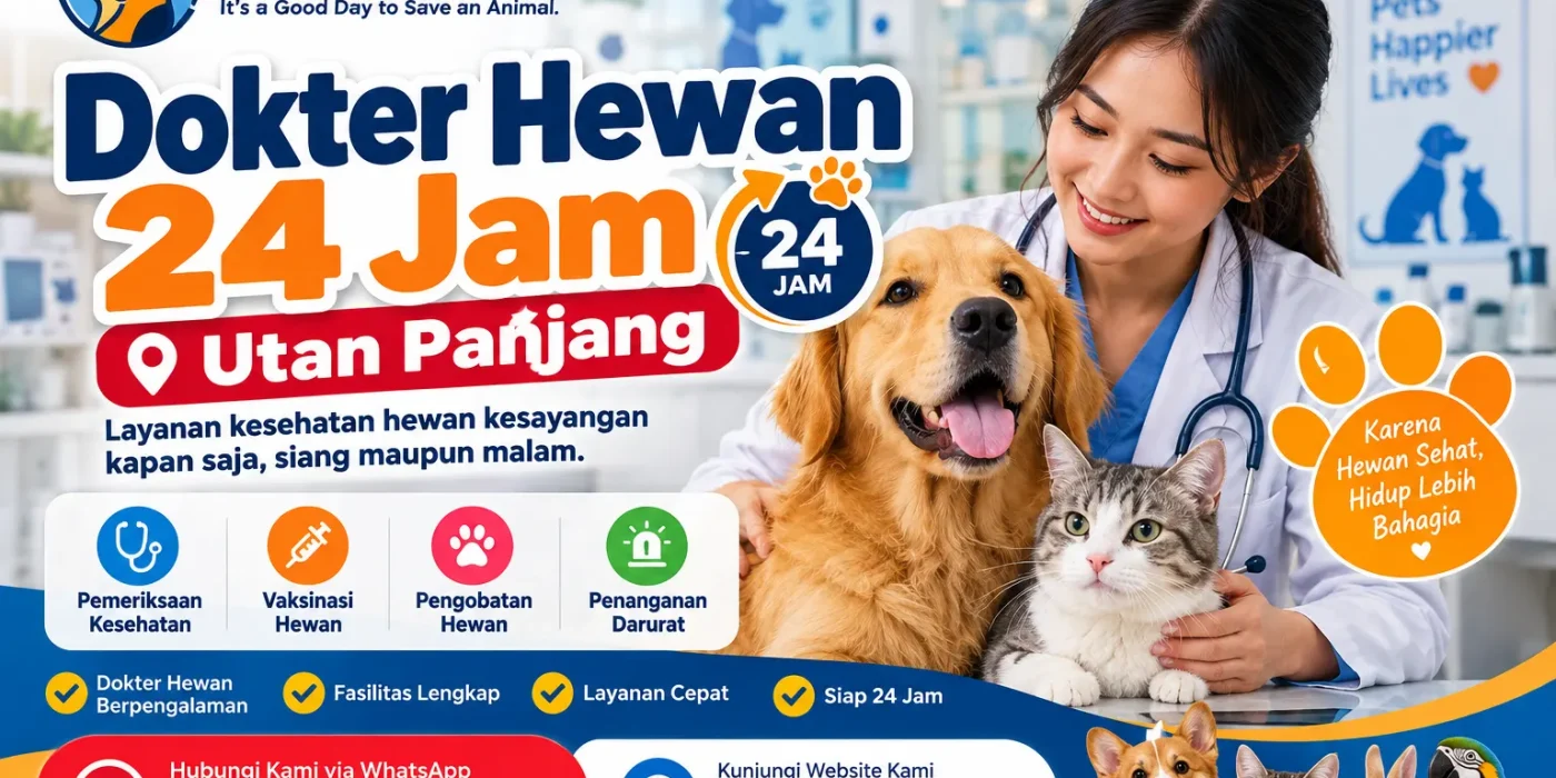 Dokter Hewan 24 jam Utan Panjang