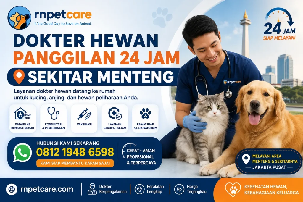 Dokter Hewan Panggilan 24 Jam Sekitar Menteng