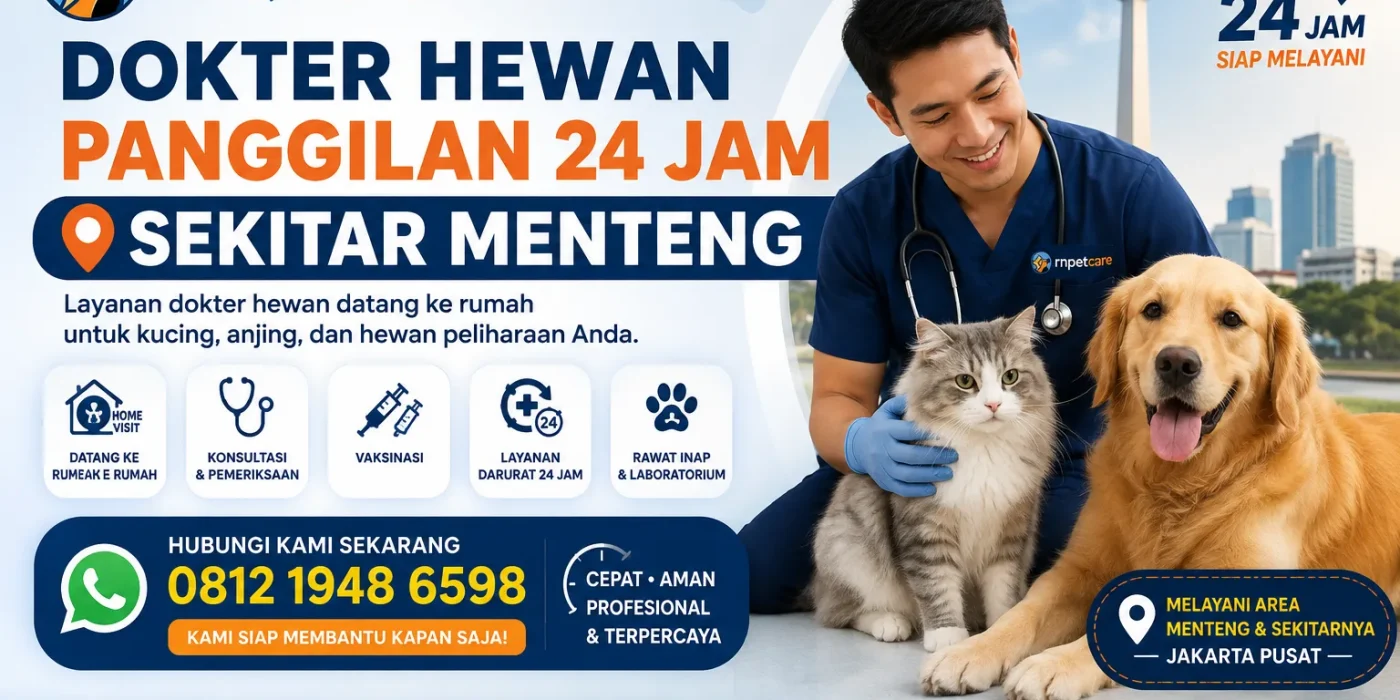 Dokter Hewan Panggilan 24 Jam Sekitar Menteng