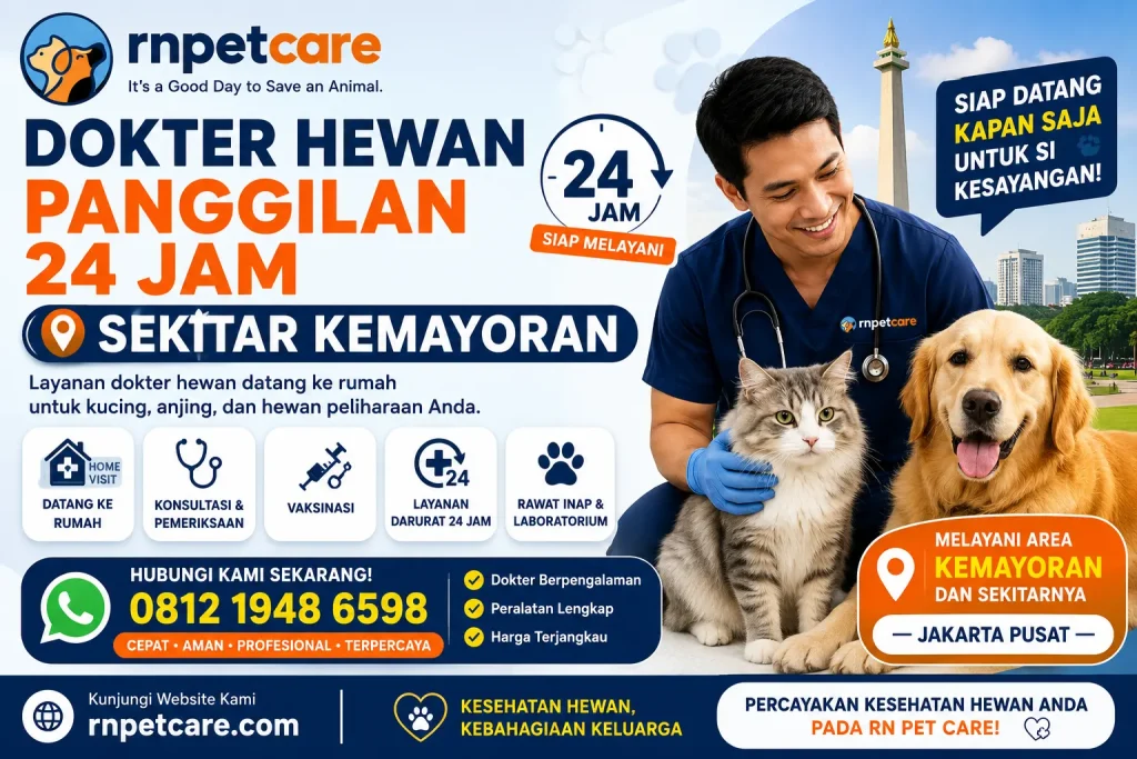 Dokter Hewan Panggilan 24 Jam Sekitar Kemayoran