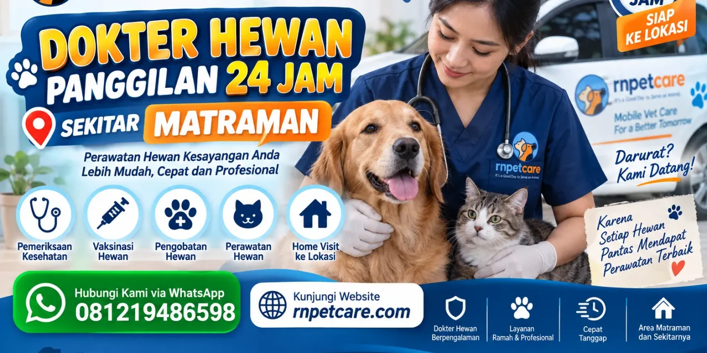Dokter Hewan Panggilan 24 Jam sekitar Matraman